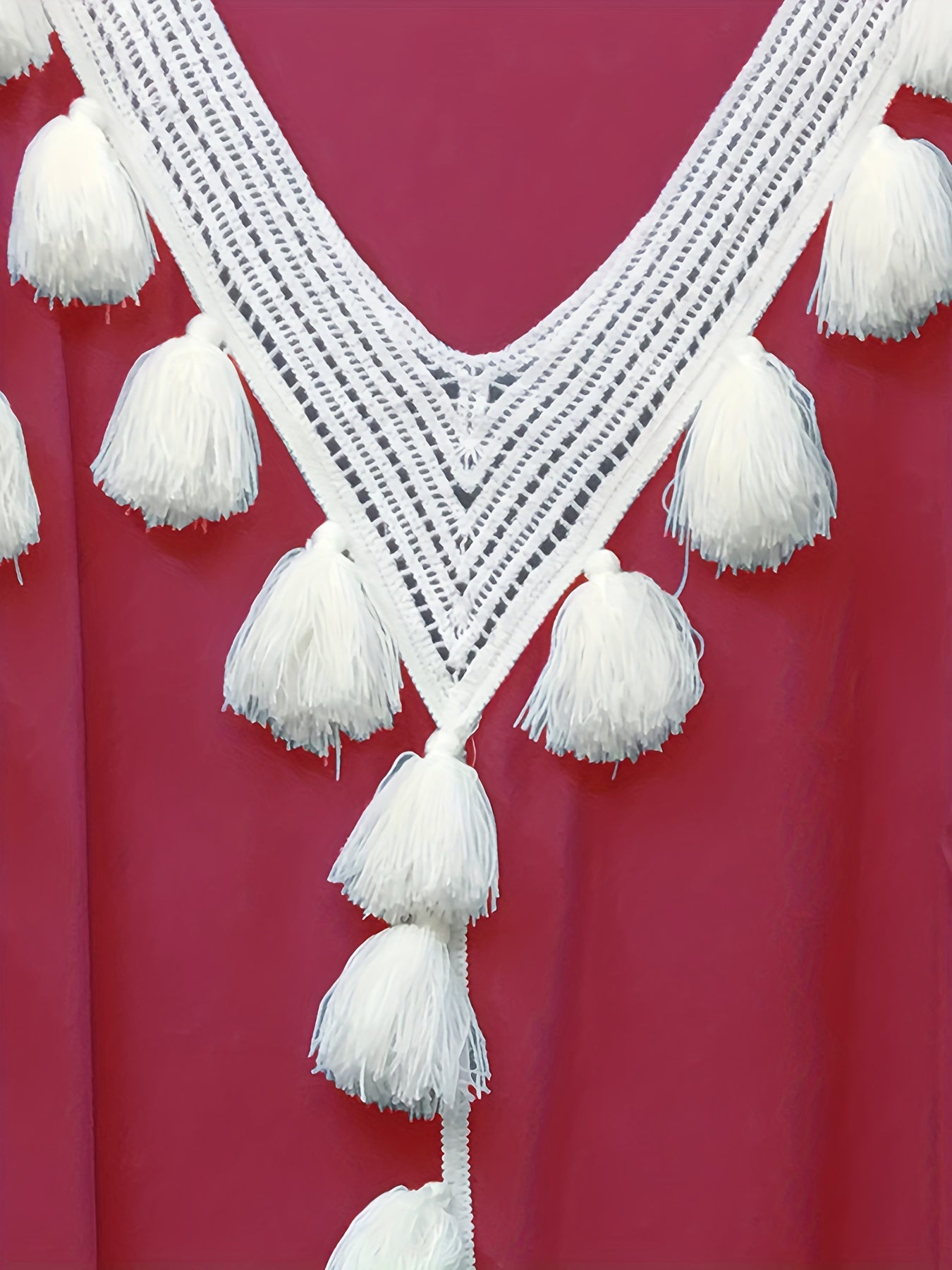 Caftan Femme à pompons