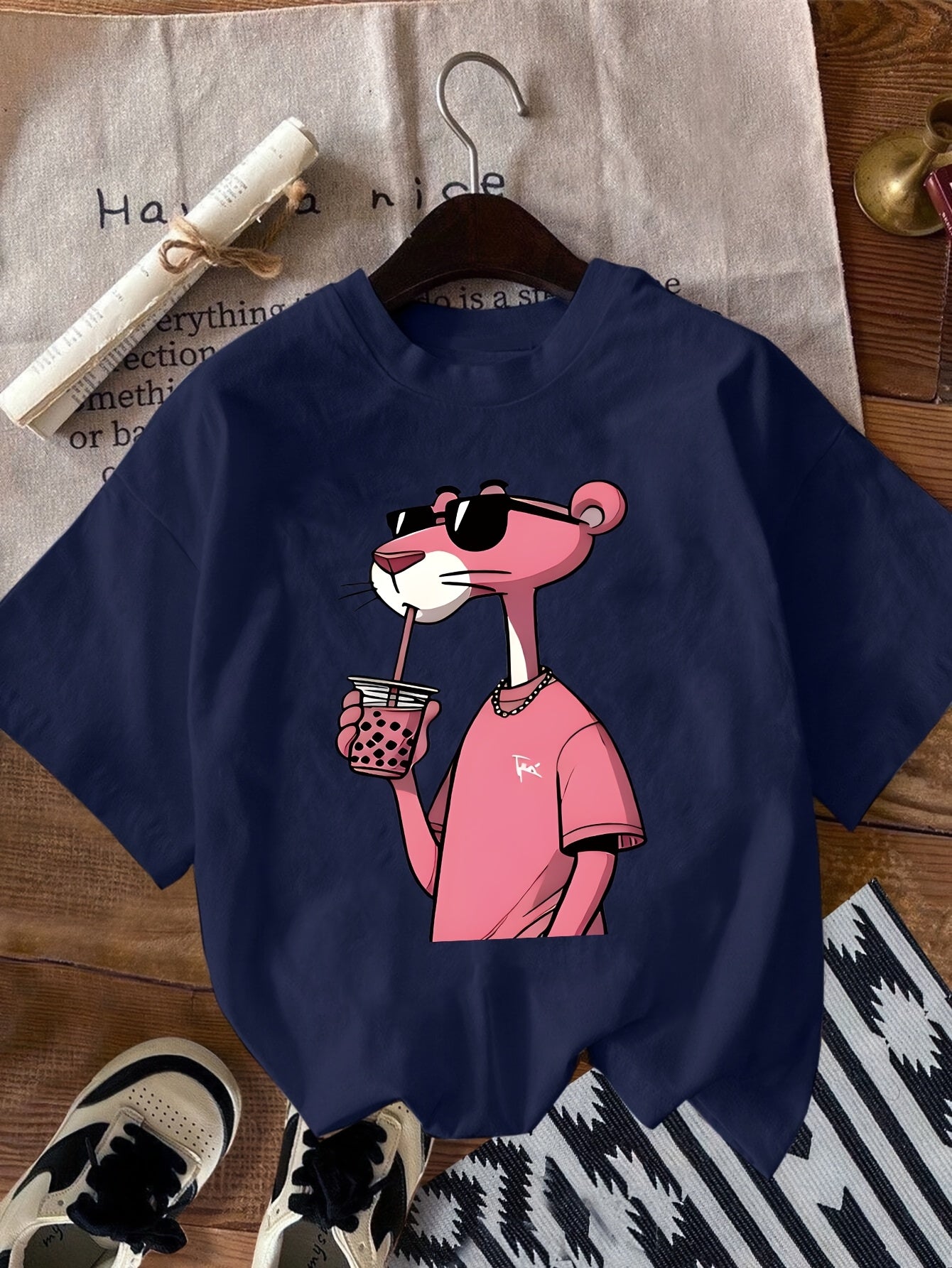 T-Shirt Panthère rose