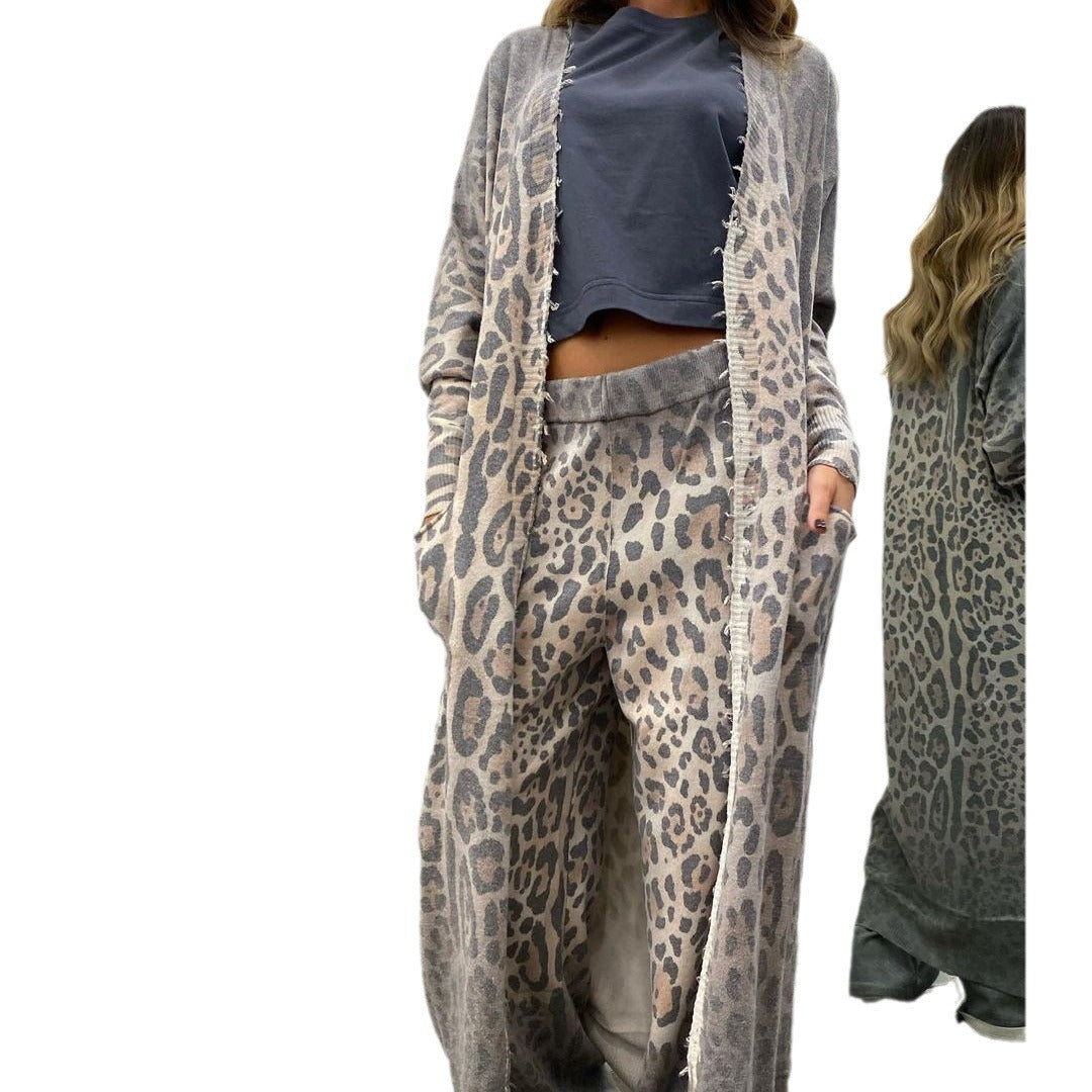 Ensemble Oversize Leopard