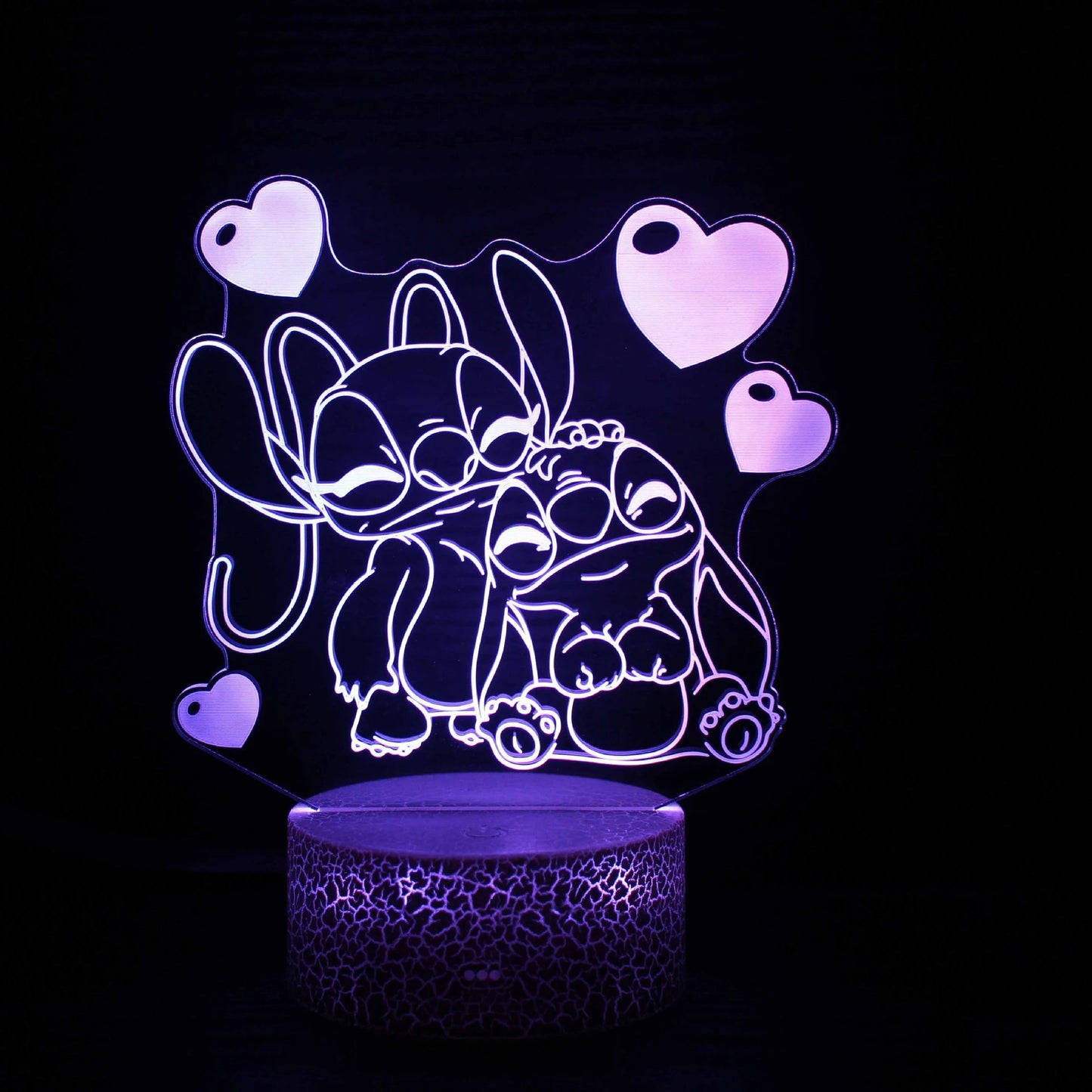 Veilleuse enfants Stitch Led