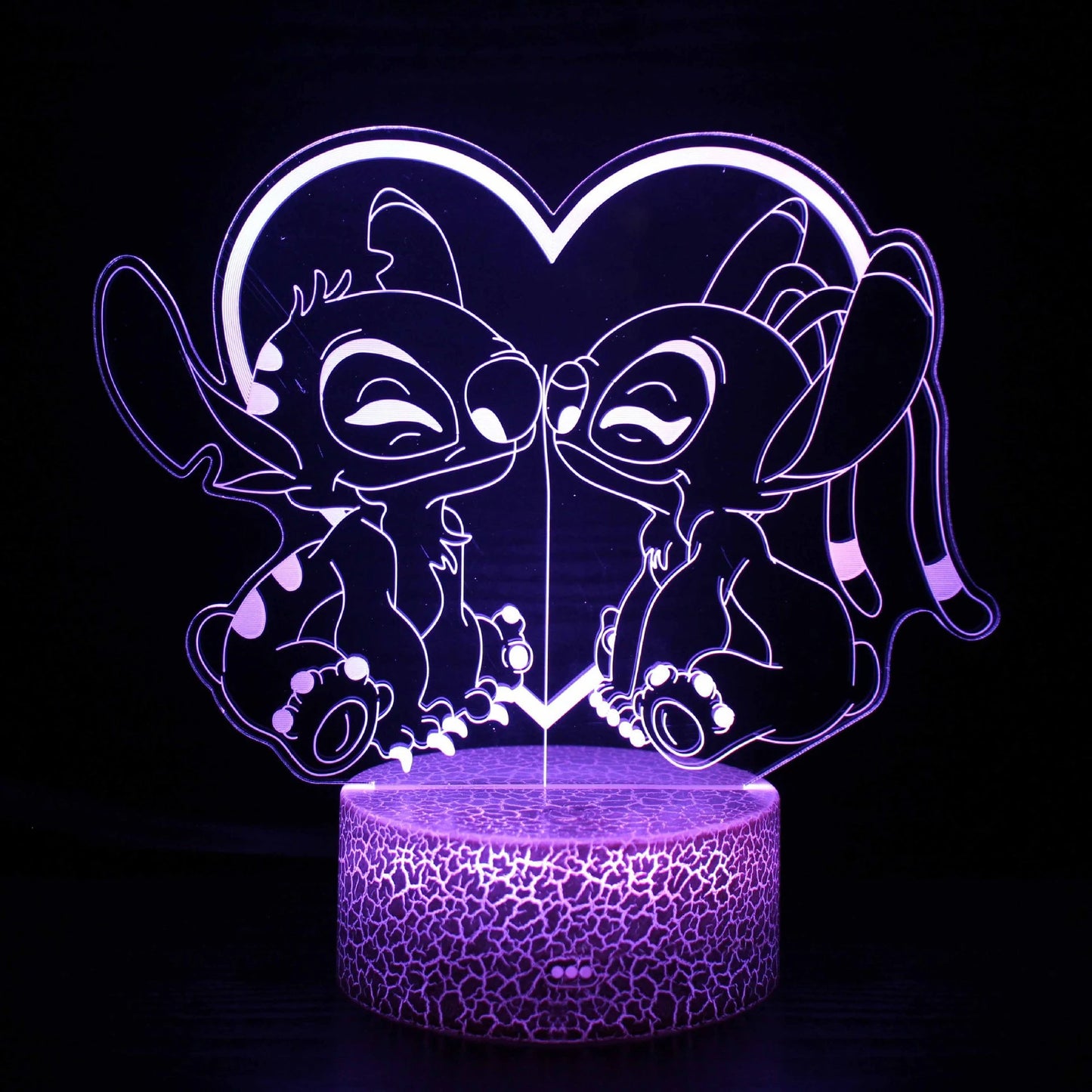 Veilleuse enfants Stitch Led