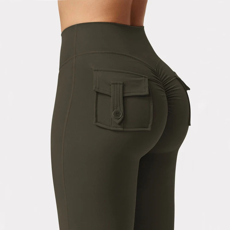 Pantalon de sport évasé Push Up