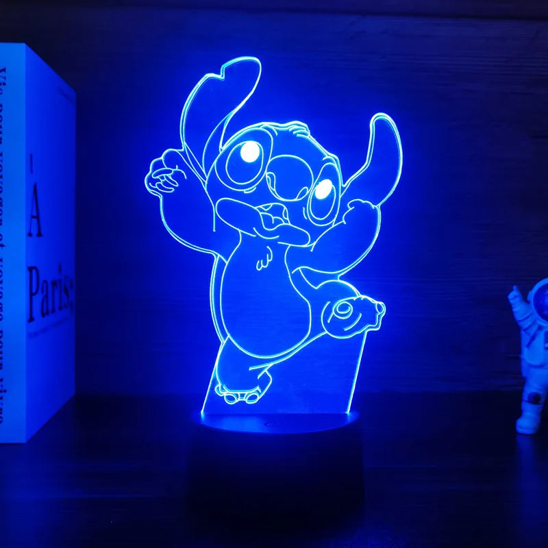 Veilleuse enfants Stitch Led