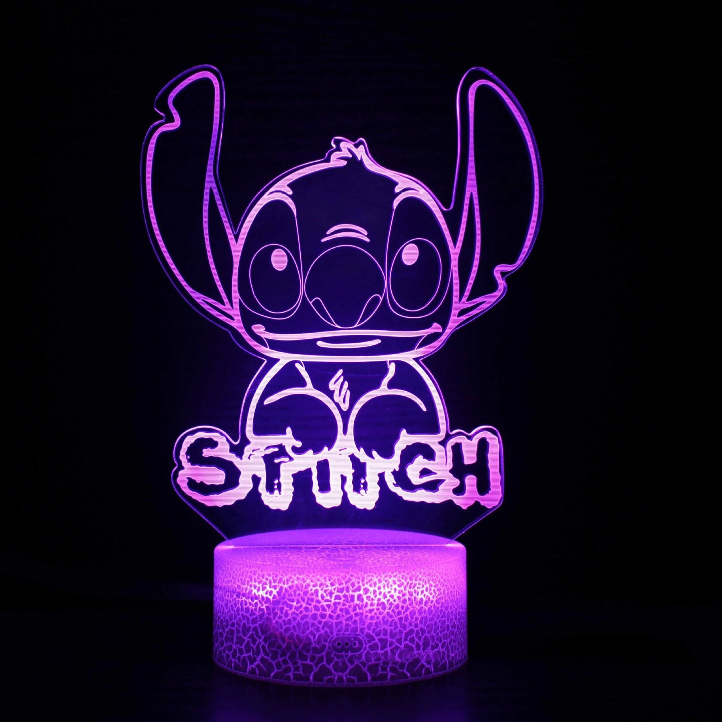 Veilleuse enfants Stitch Led