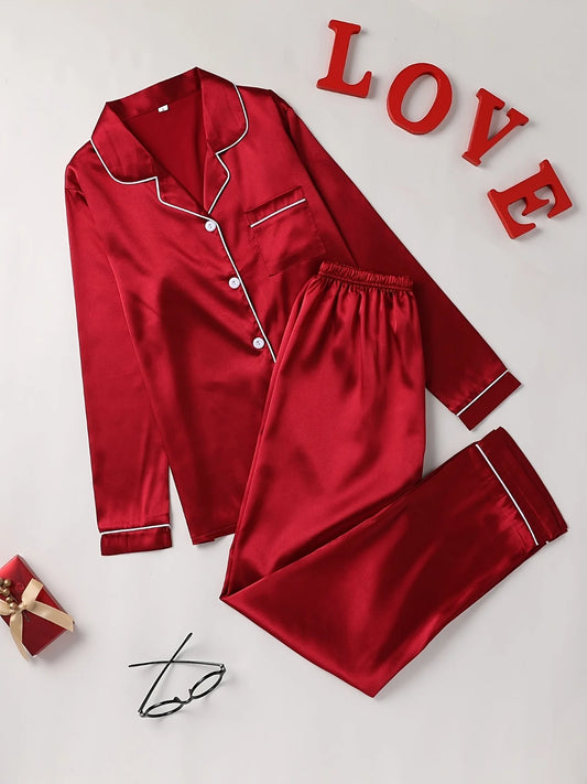 Ensemble Loungewear Satiné