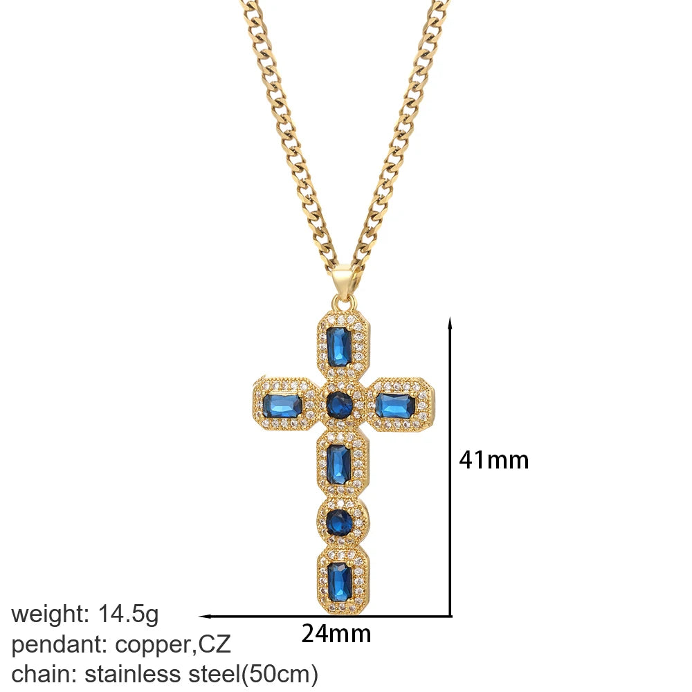 Collier Pendentif croix