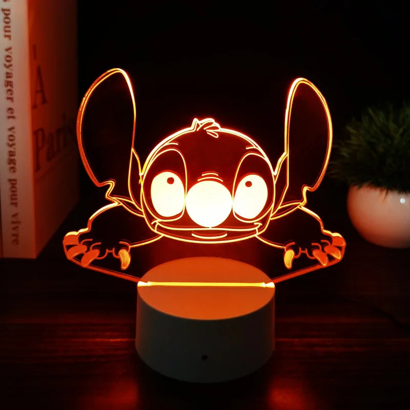 Veilleuse enfants Stitch Led