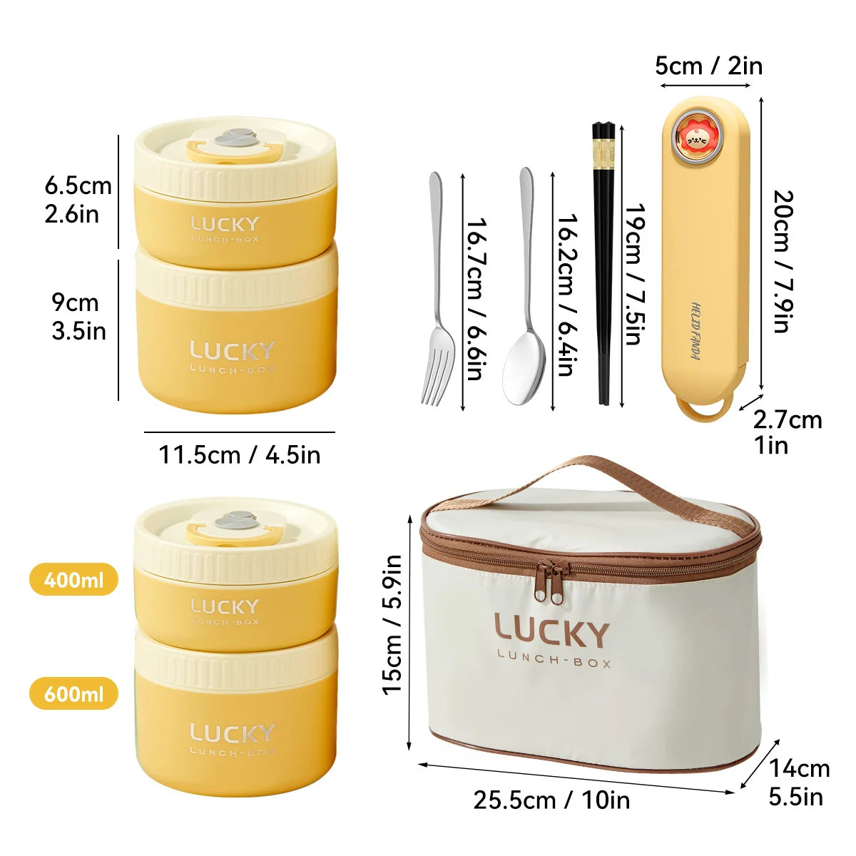 Set de lunch box Thermos avec sac isotherme